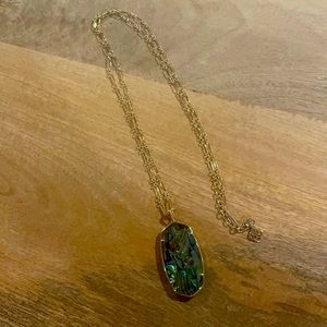 Kendra Scott Faceted Abalone Reid Necklace